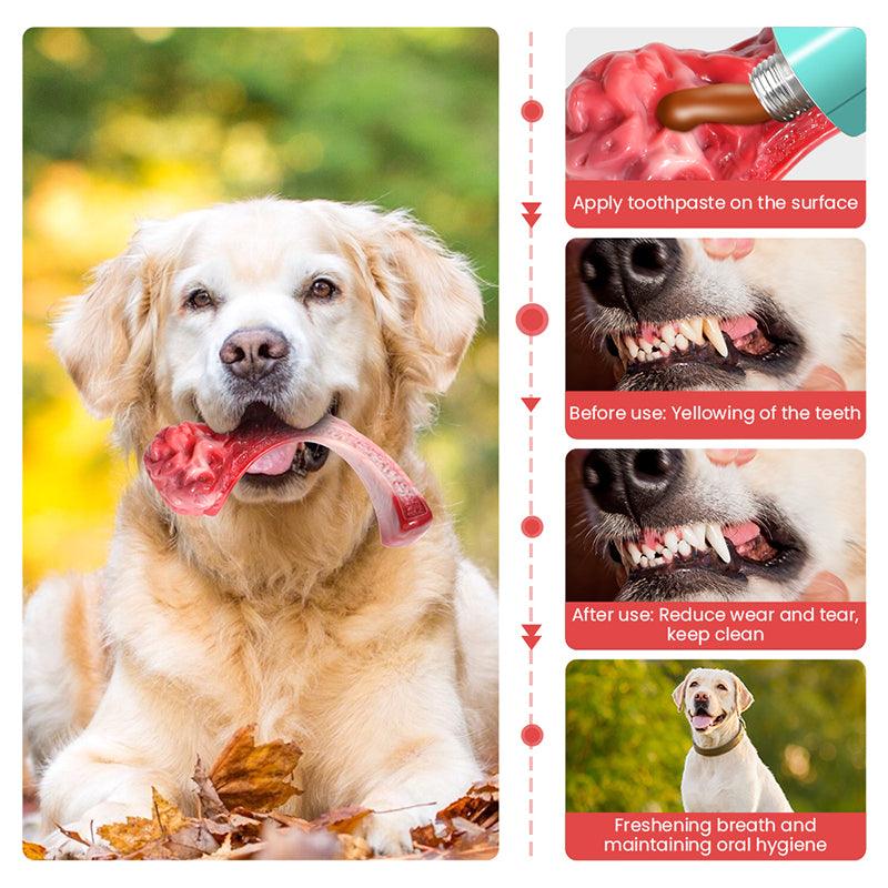 MASBRILL Dog Chew Toys for Aggressive Chewers Eco-Friendly Grinding Teeth Dog Bone - MASBRILL