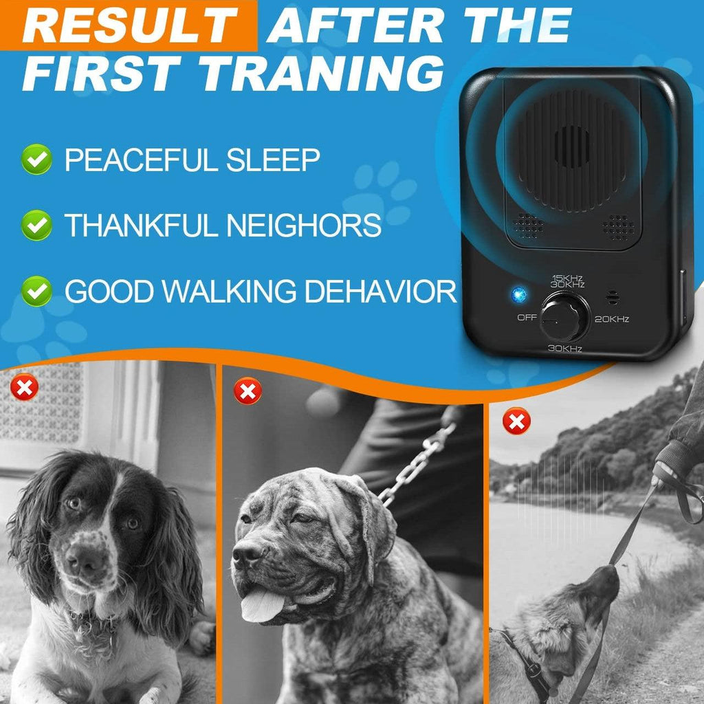 MASBRILL Ultrasonic Anti-bark device that trains your dog not to bark - MASBRILL