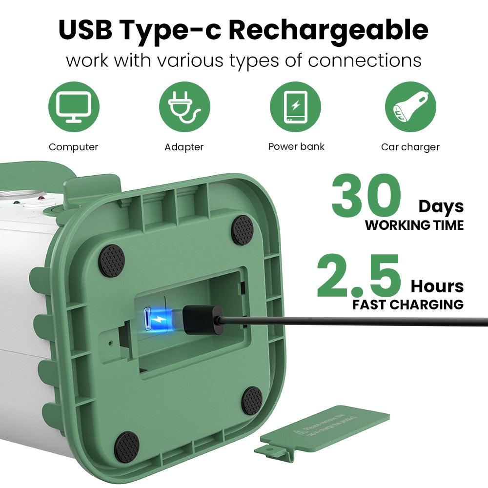 Masbrill Outdoor Ultrasonic Dog Stop Barking Control Devices to 50 Ft Range for All Dog Sizes - MASBRILL