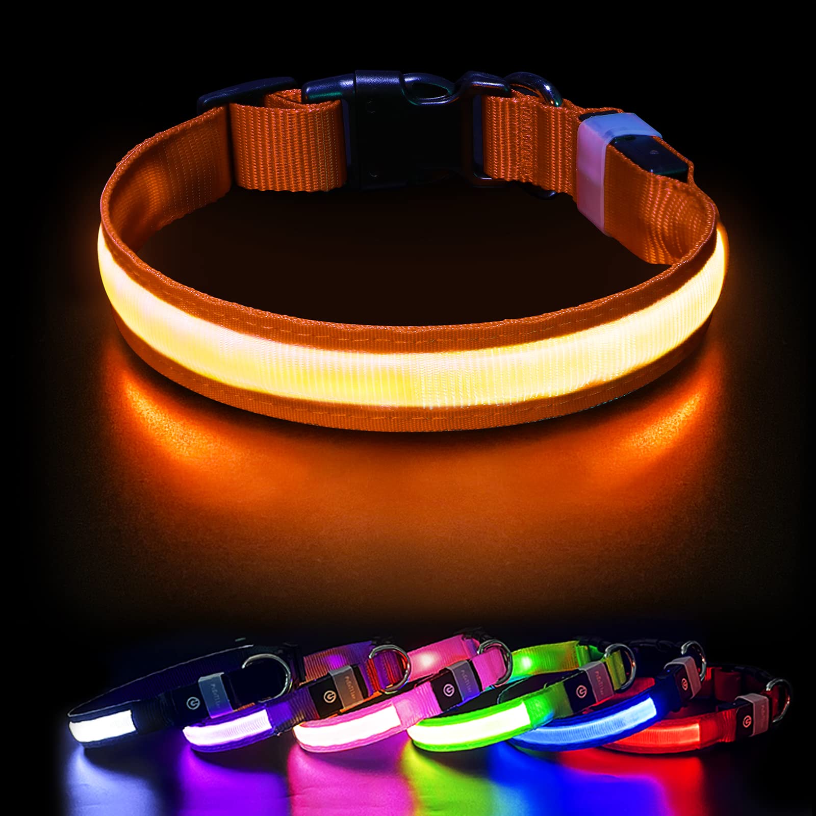 Led clearance light collar