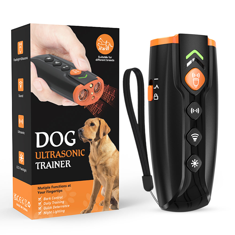 MASBRILL outdoor Sonic Repellent anti barking training device ultrasonic dog chaser