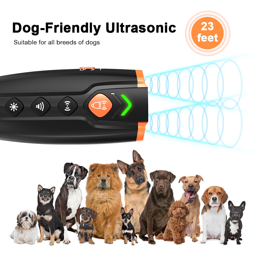 MASBRILL outdoor Sonic Repellent anti barking training device ultrasonic dog chaser