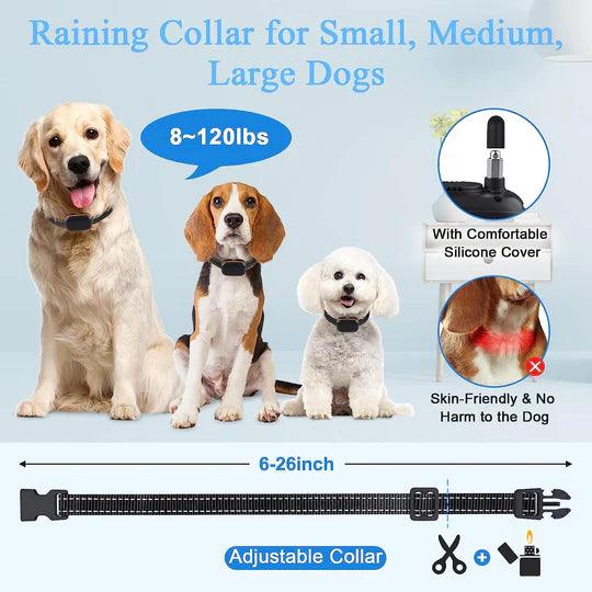 MASBRILL Dog Training Collar Waterproof Electric Shock Collar With Remote 2600Ft-925 - MASBRILL