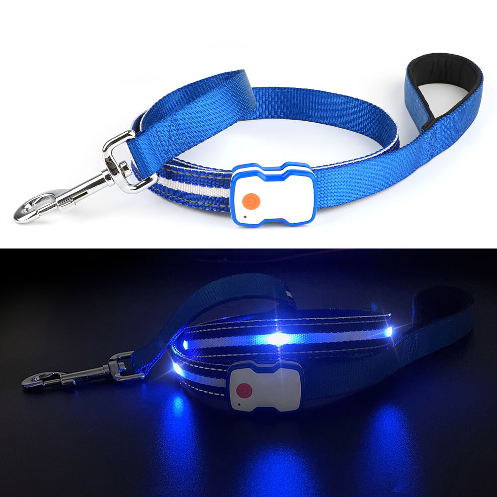 MASBRILL LED Dog Leash USB Rechargeable Pet Leash