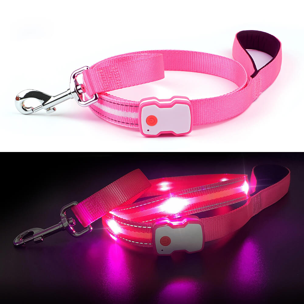 MASBRILL LED Dog Leash USB Rechargeable Pet Leash