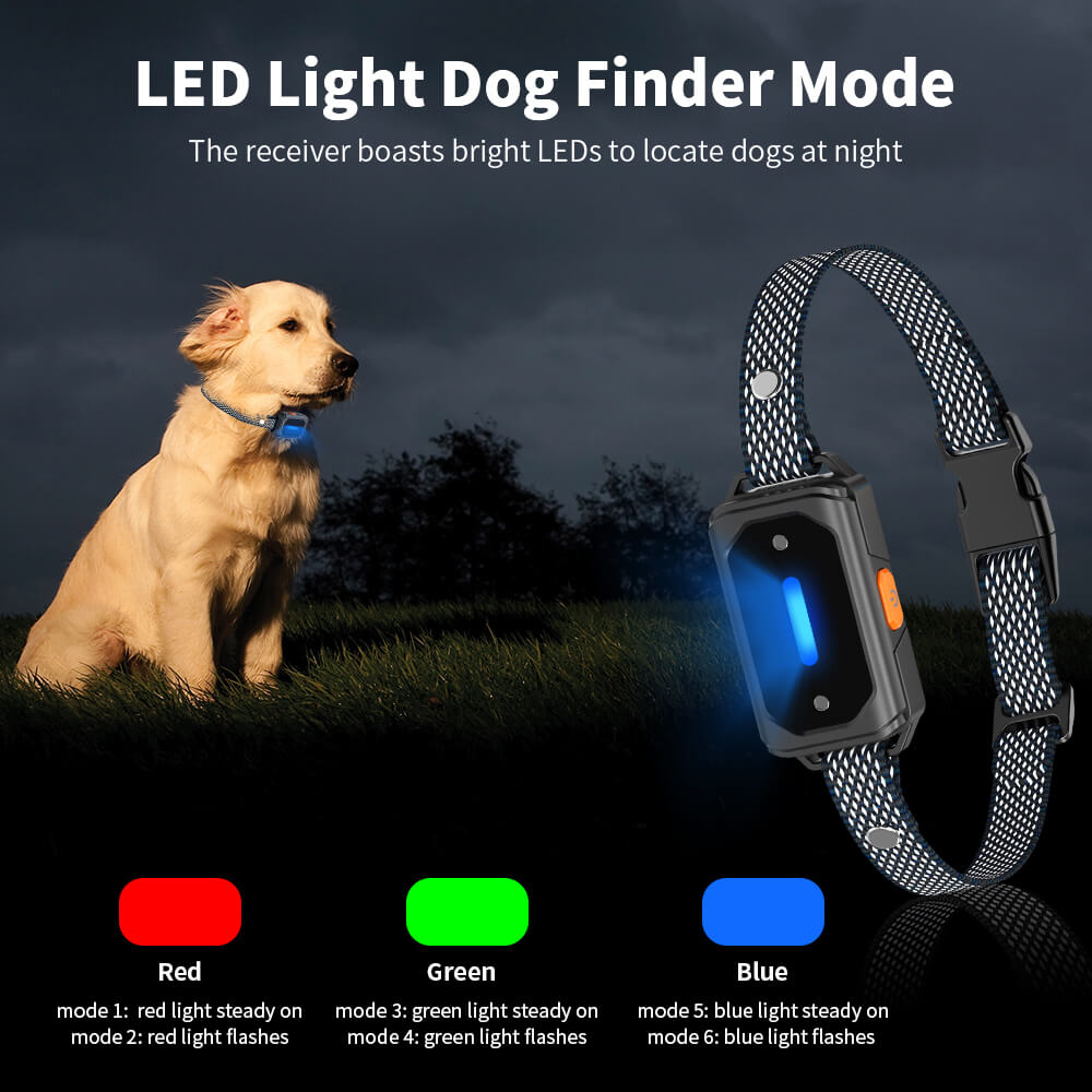 masbrill dog shock collar with led light