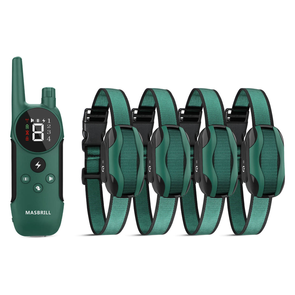 MASBRILL Electric Dog Training Collar 2000ft -912