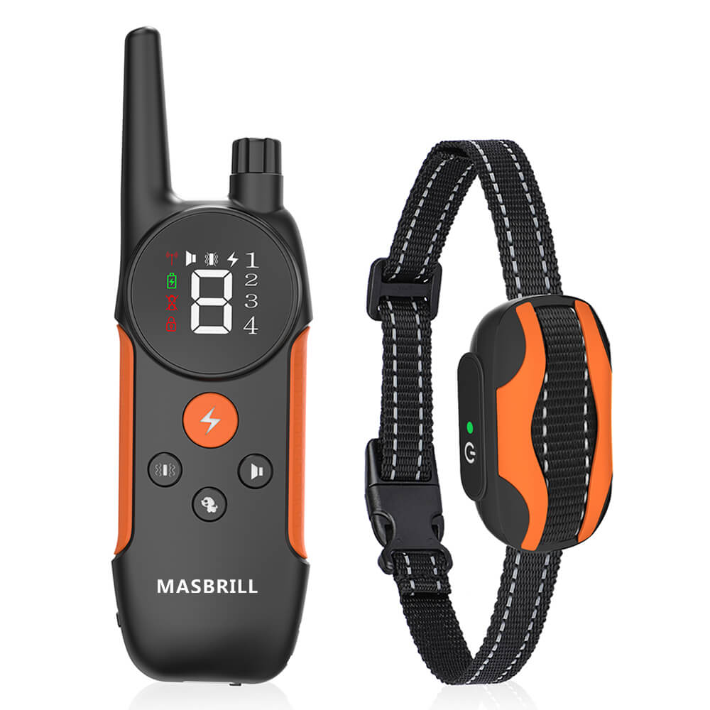 MASBRILL Electric Dog Training Collar 2000ft -912