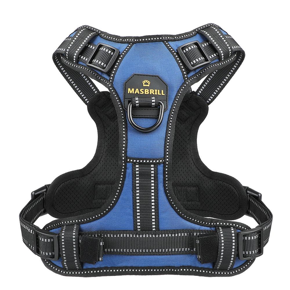 MASBRILL Custom Embroidered Reflective Dog Harness - MASBRILL