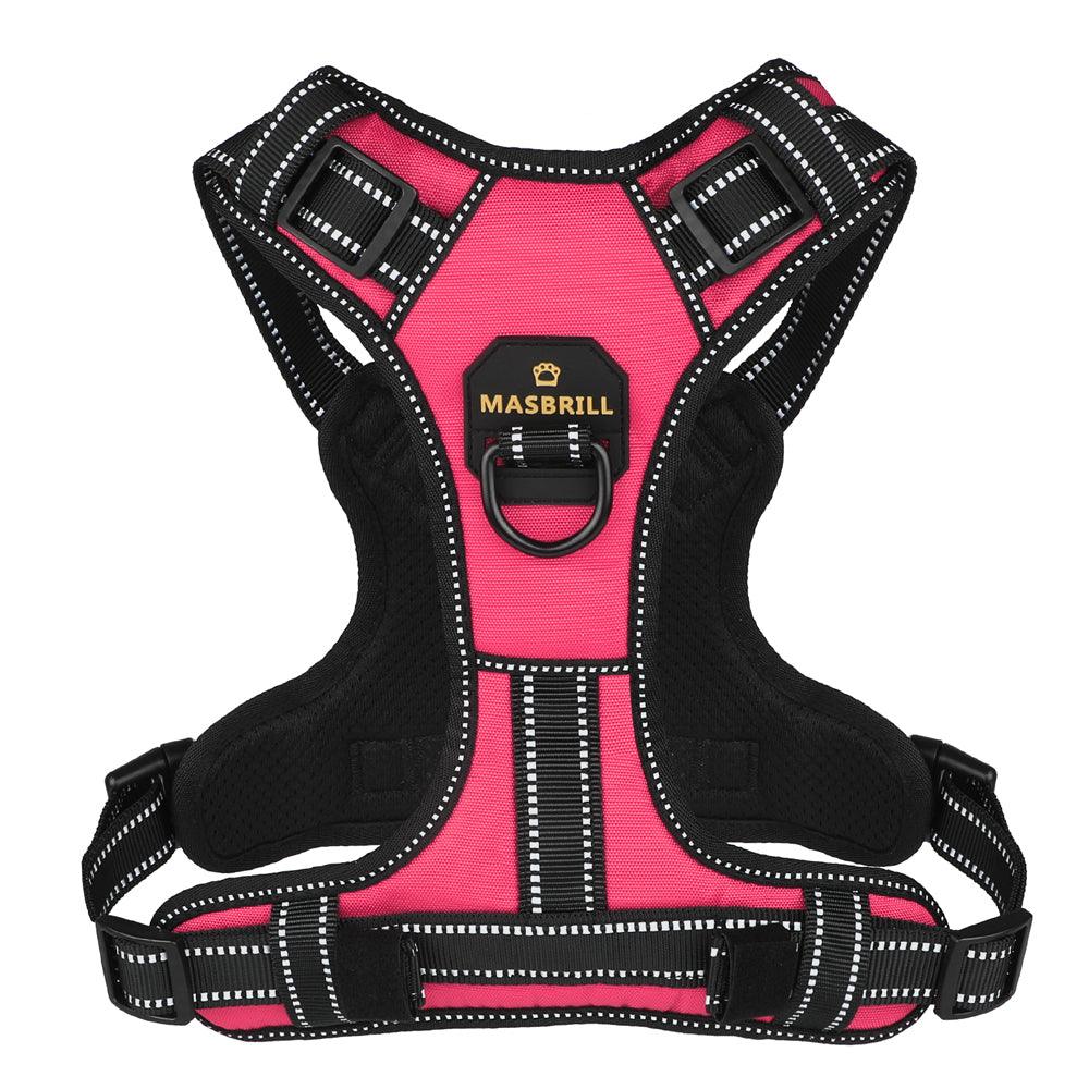 MASBRILL Custom Embroidered Reflective Dog Harness - MASBRILL