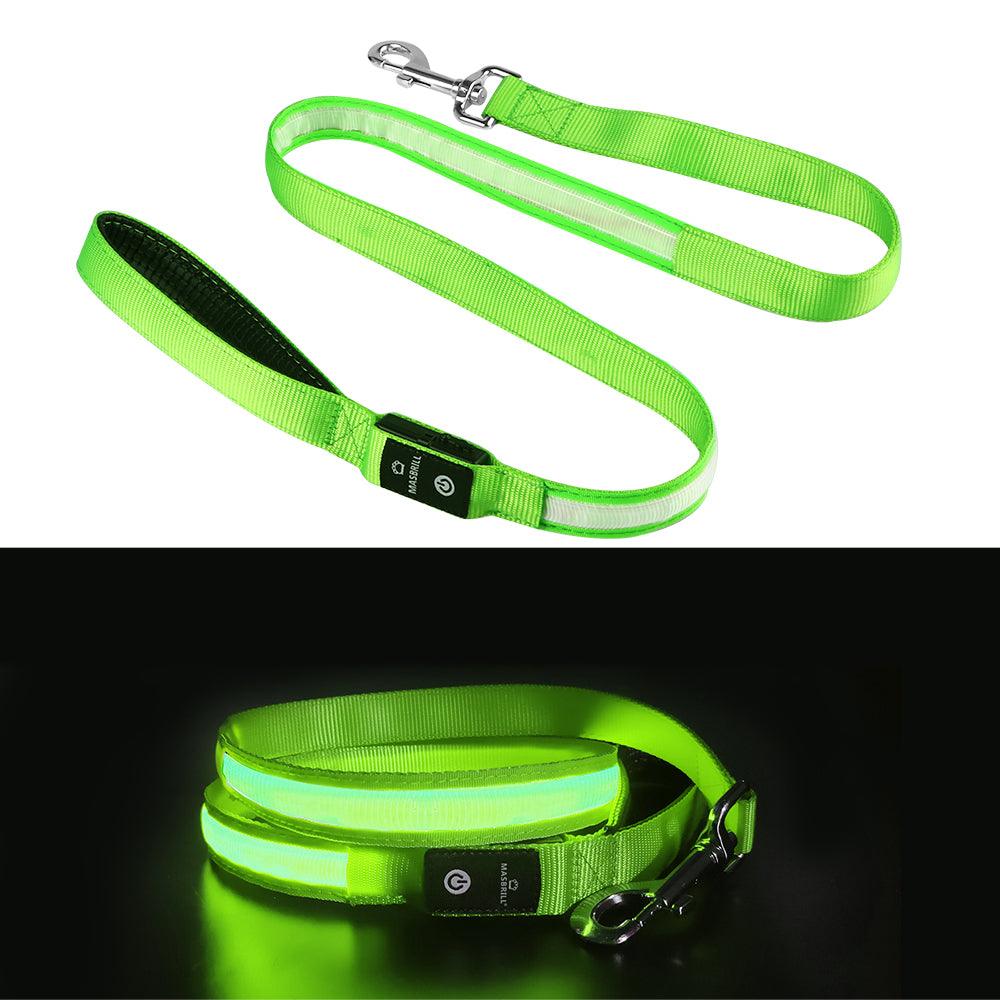 🔥CLEARANCE SALE🔥 MASBRILL LED Dog Leash USB Rechargeable Pet Leash - MASBRILL