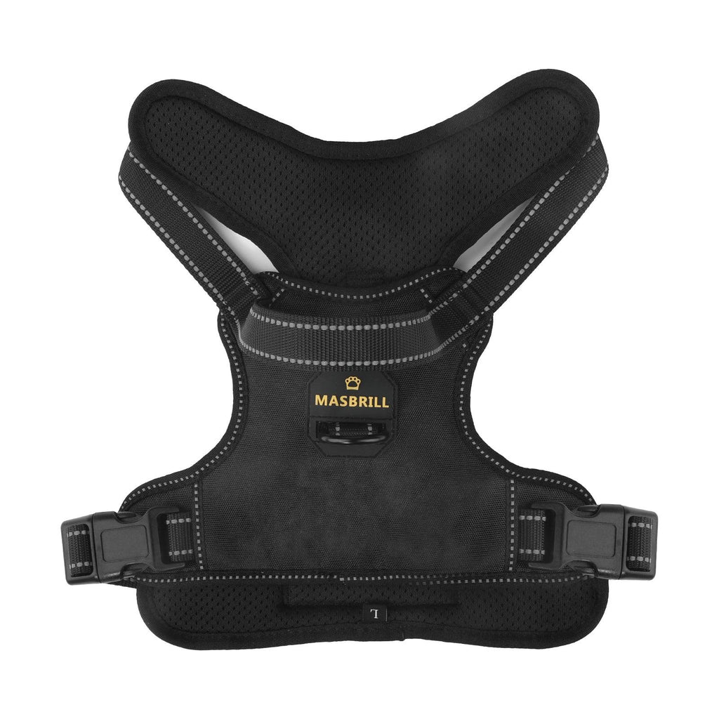 MASBRILL Custom Embroidered Reflective Dog Harness - MASBRILL