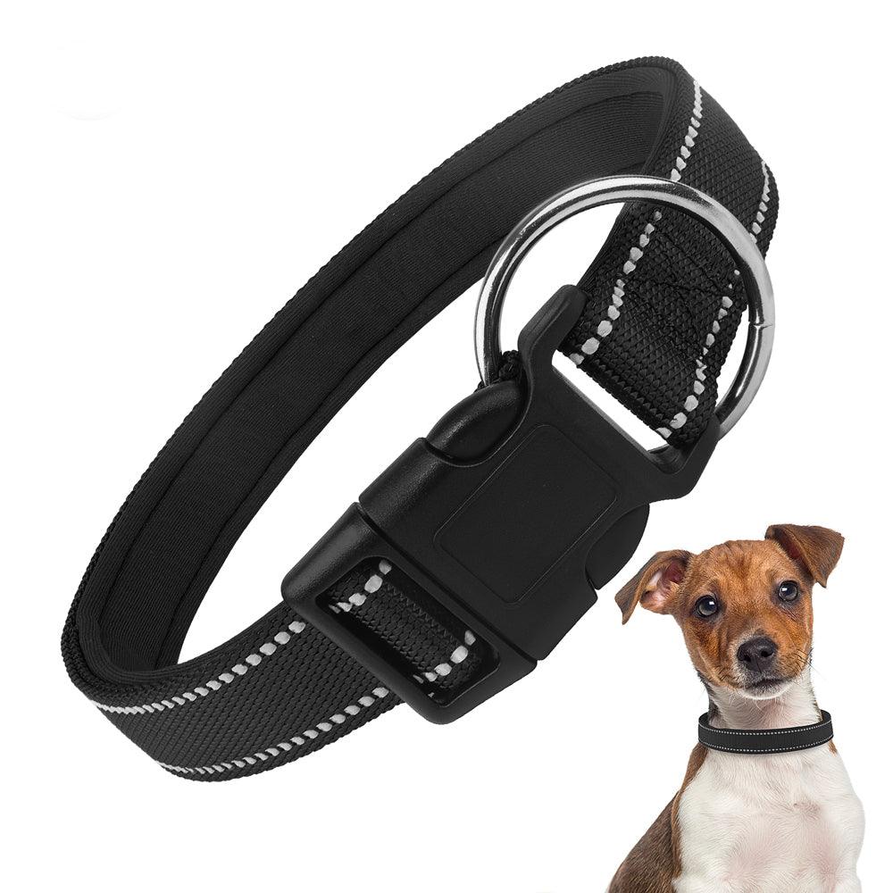 MASBRILL Custom Embroidered Reflective Dog Collar - MASBRILL