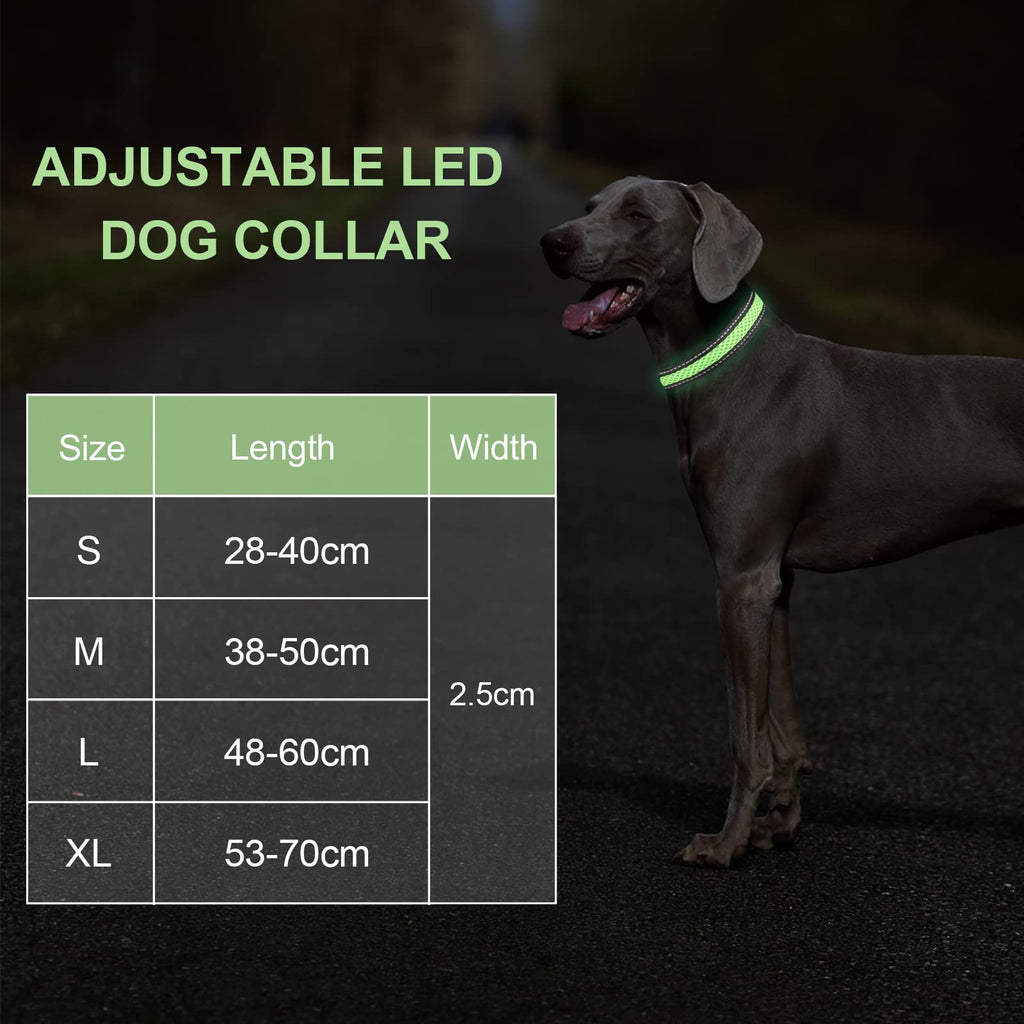 MASBRILL LED Adjustable Soft Mesh Dog Collar、best dog collar